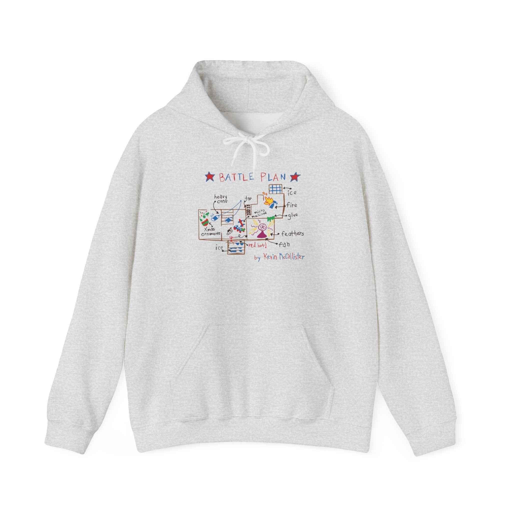 Battle Plan by Kevin McCallister, Home Alone - Hoodie