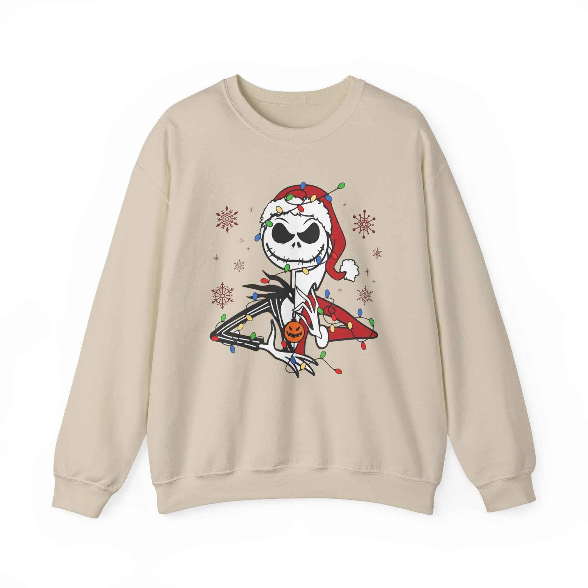 Jack Skellington Lights, The Nightmare Before Christmas - Sweatshirt