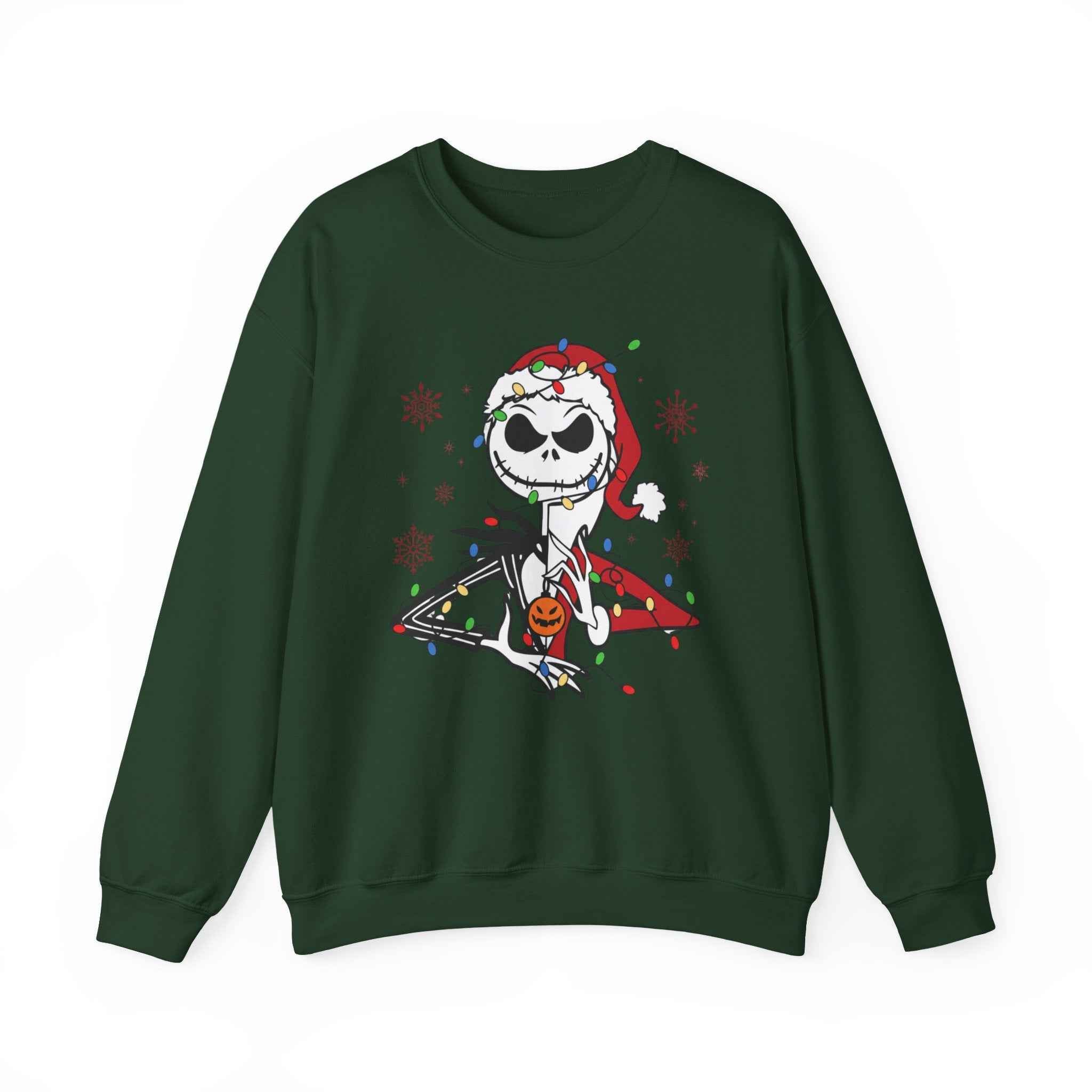 Jack Skellington Lights, The Nightmare Before Christmas - Sweatshirt