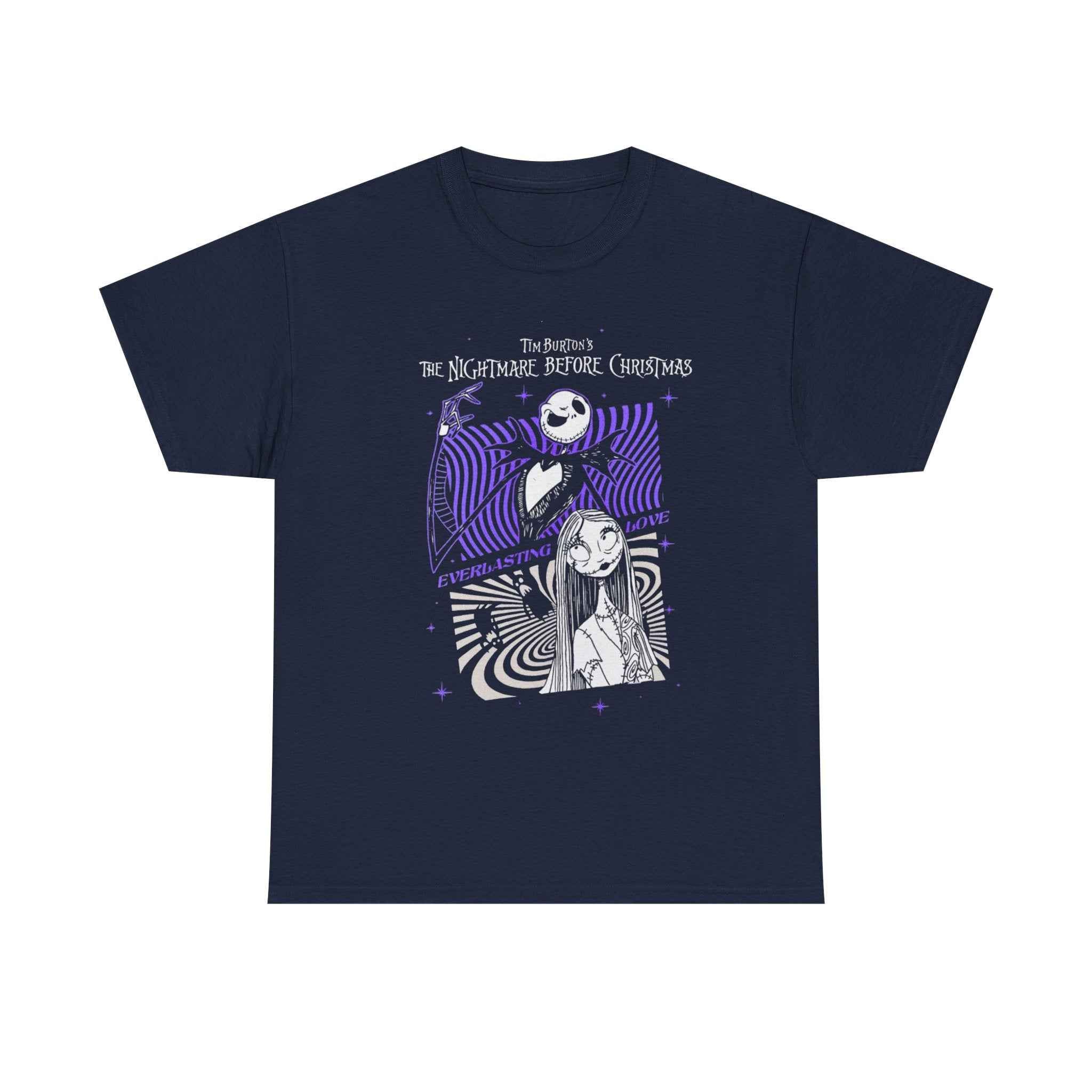 Jack and Sally, The Nightmare Before Christmas Tim Burton - T-Shirt