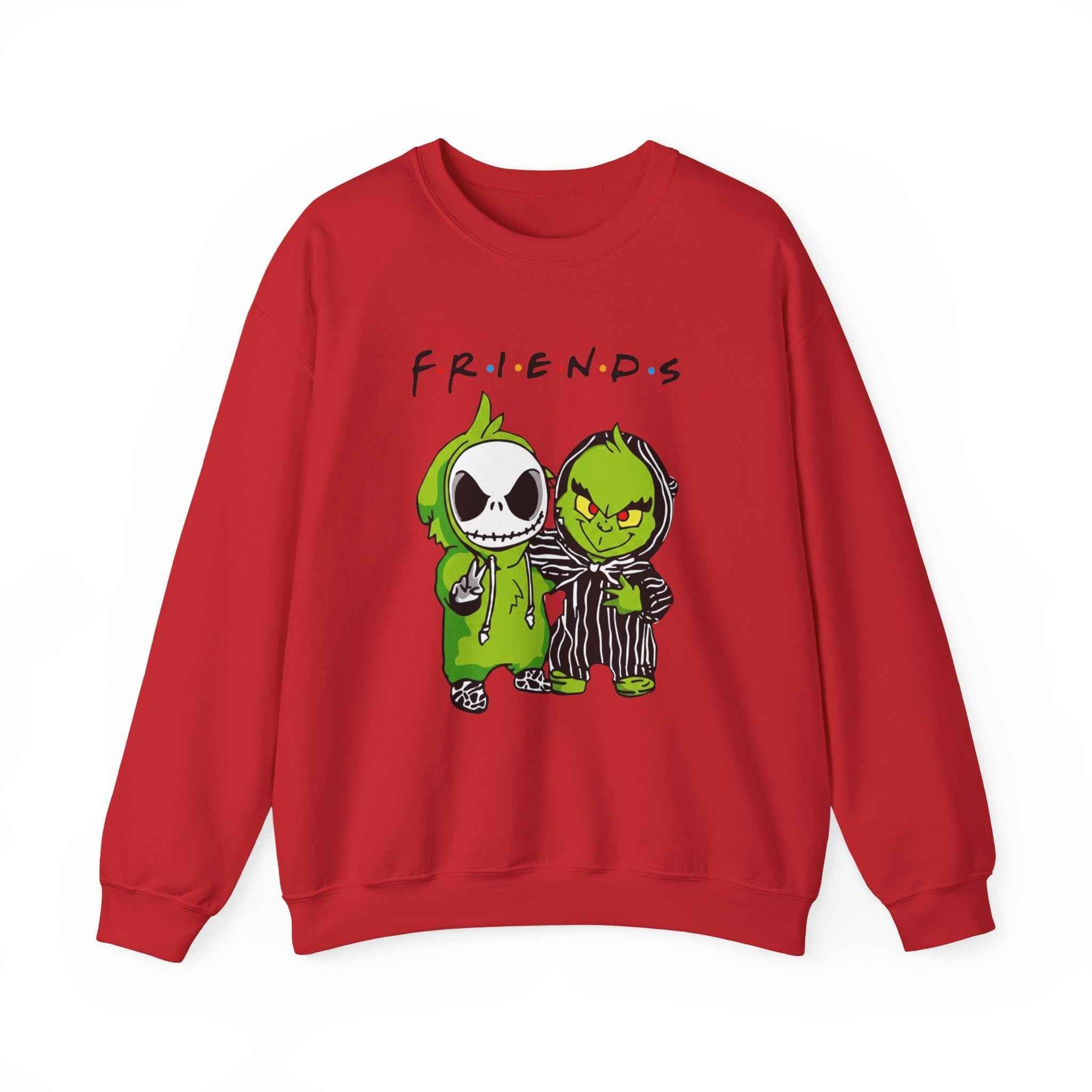 Grinch and Jack Skellington,  Friends x Christmas Nightmare Before Christmas