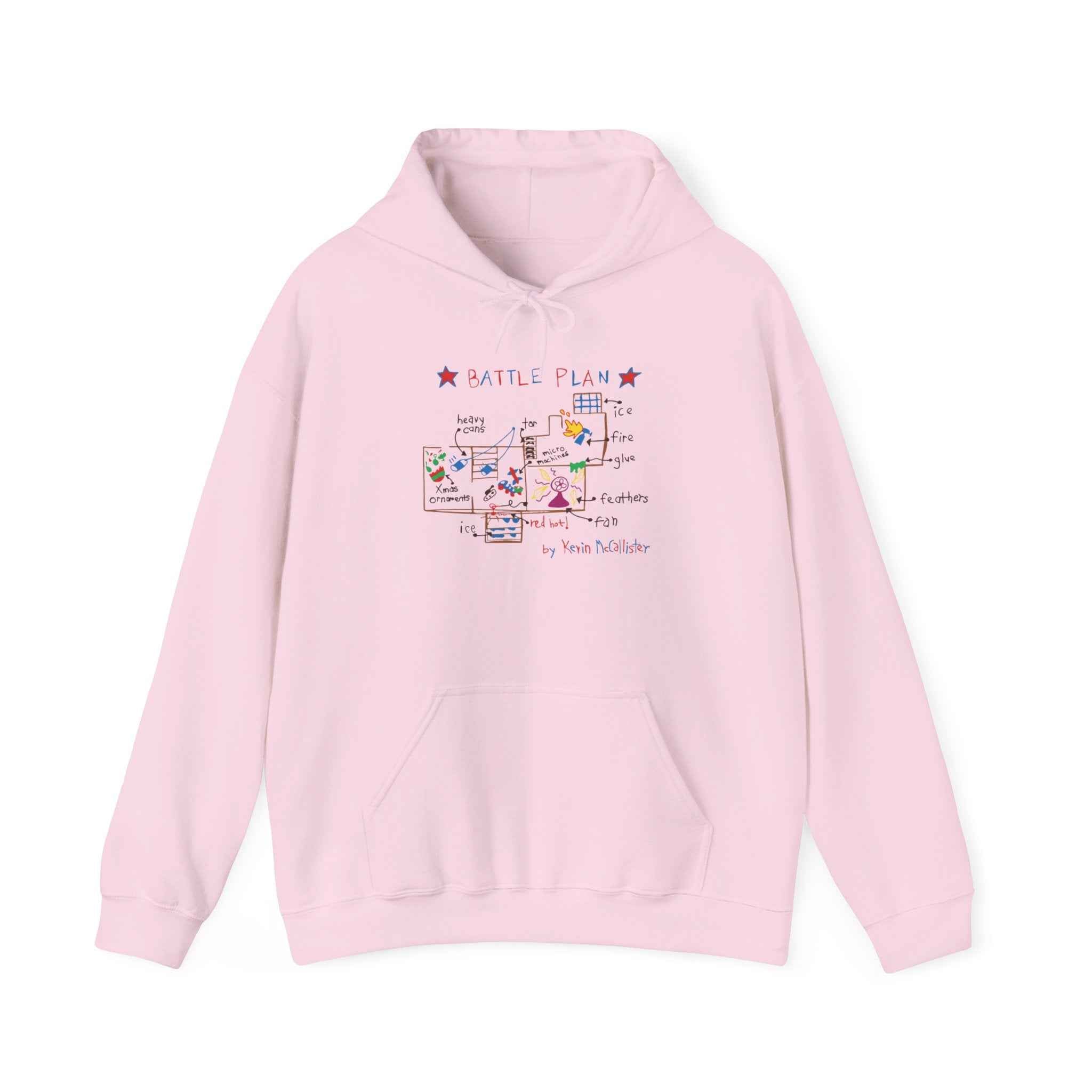 Battle Plan by Kevin McCallister, Home Alone - Hoodie
