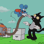 The Itchy & Scratchy Show, The Simpsons - T-Shirt