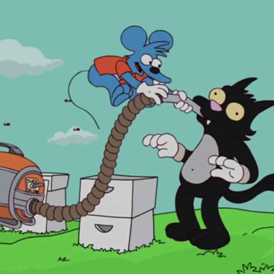 The Itchy & Scratchy Show, The Simpsons - T-Shirt