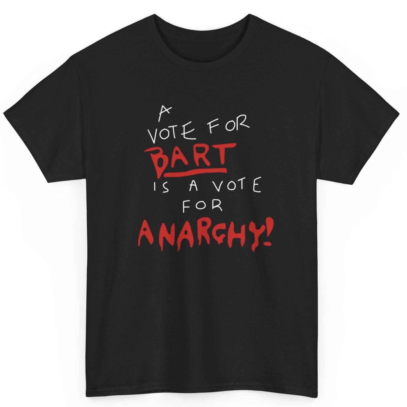 A Vote for Bart is a Vote for Anarchy, The Simpsons T-Shirt