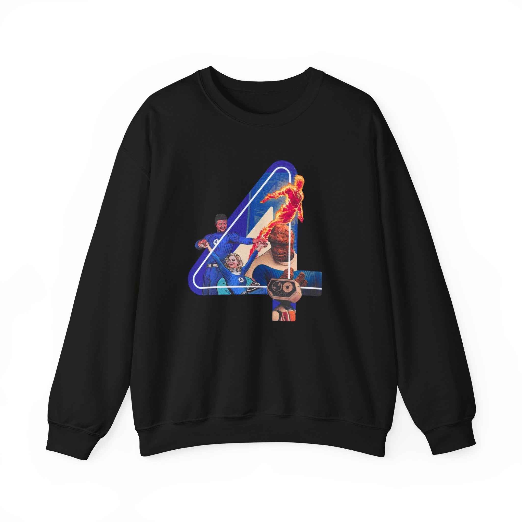 Number 4 Retrp, Fantastic Four - Sweatshirt