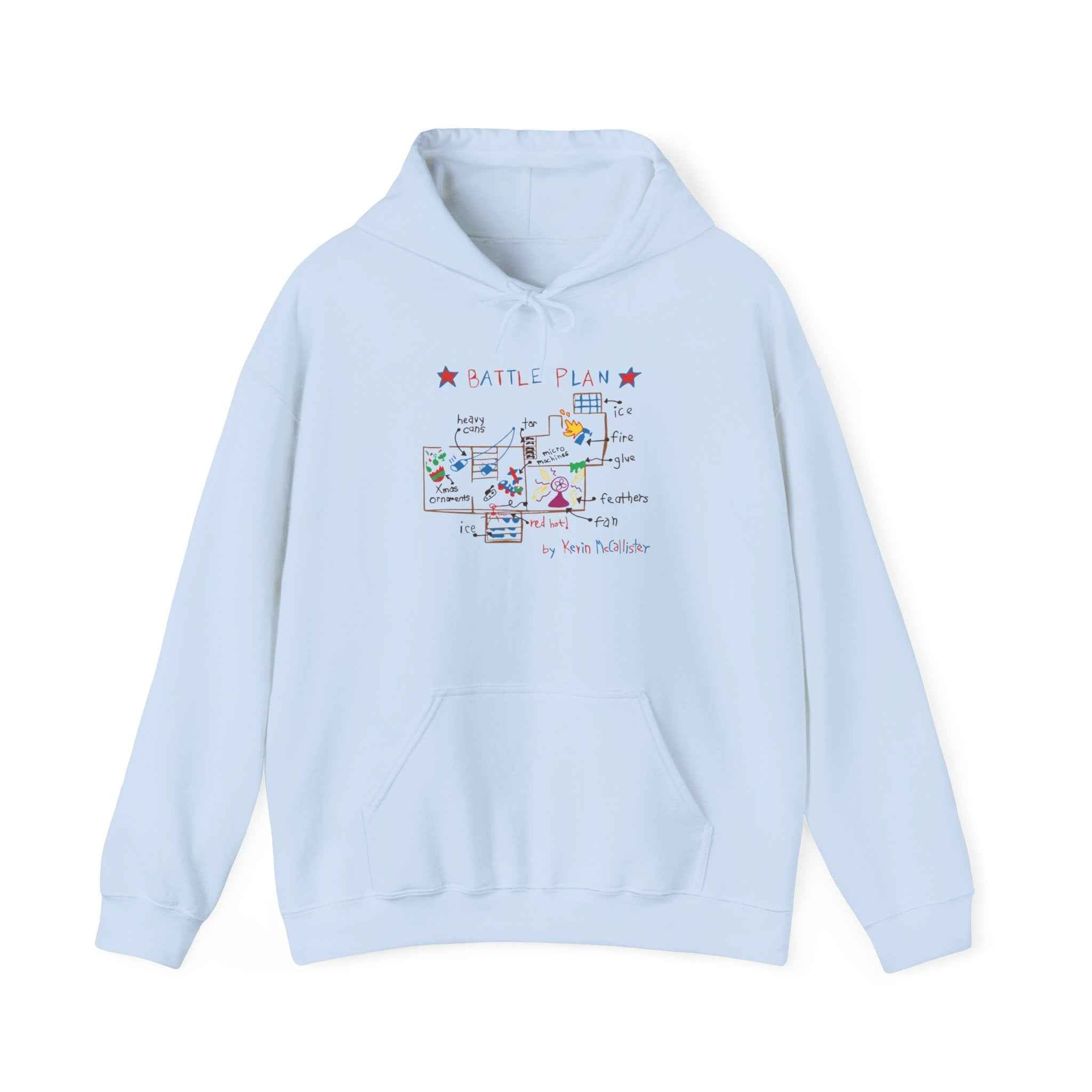 Battle Plan by Kevin McCallister, Home Alone - Hoodie