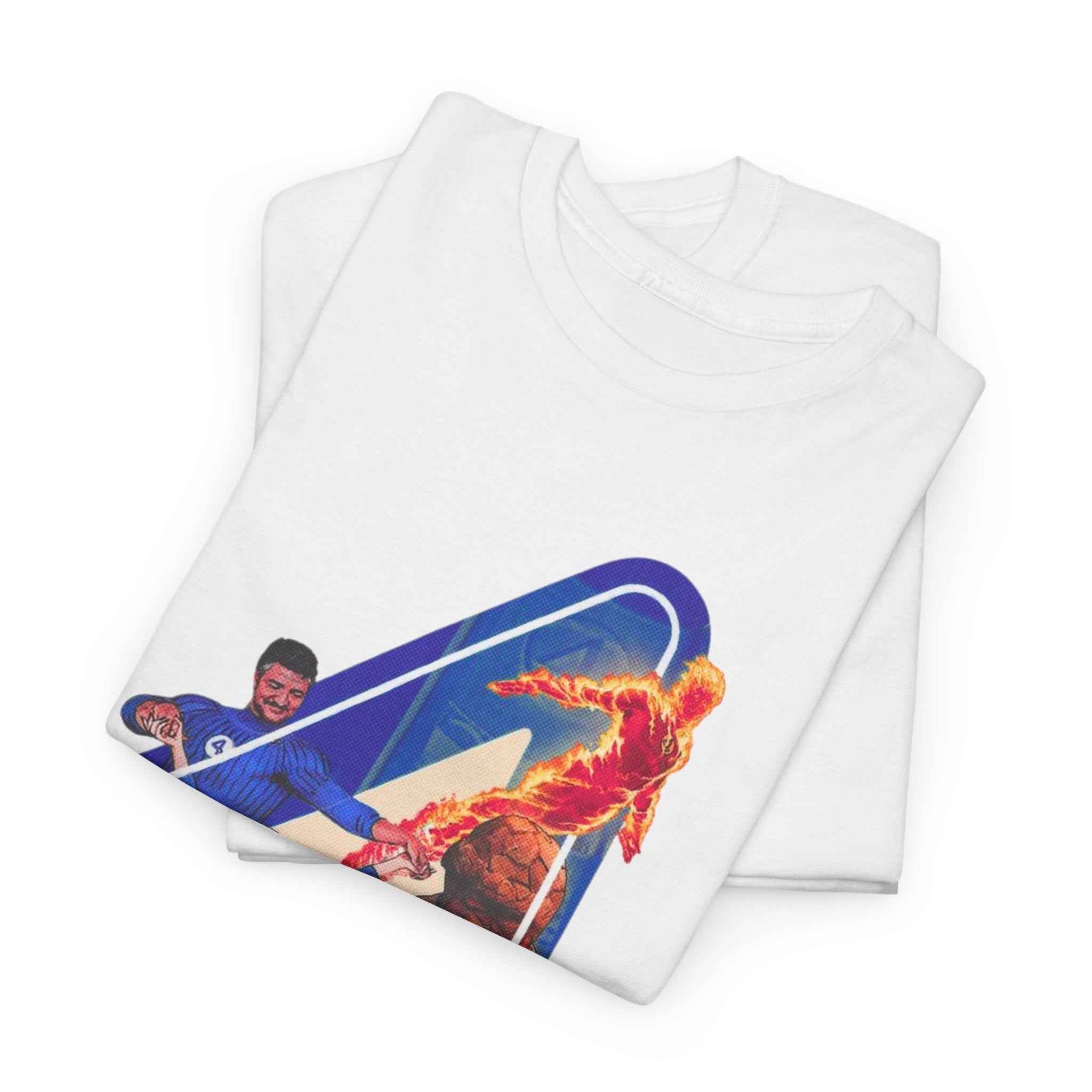 Number 4 Retro, Fantastic Four - T-Shirt