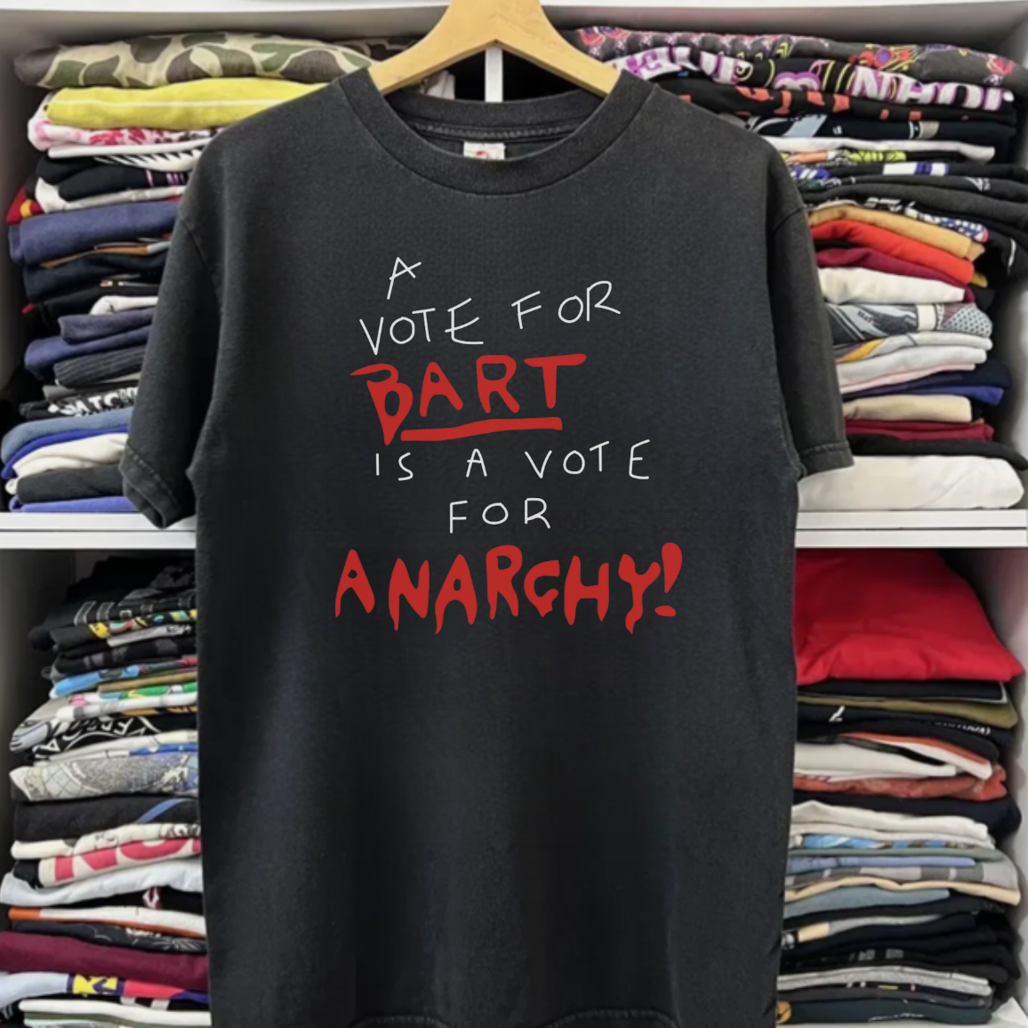 A Vote for Bart is a Vote for Anarchy, The Simpsons T-Shirt