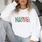 Marvel Comic Logo - Sweatshirt - The Fandom Store