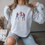 Spider-Man Pointing Meme Embroidery, Marvel - Sweatshirt