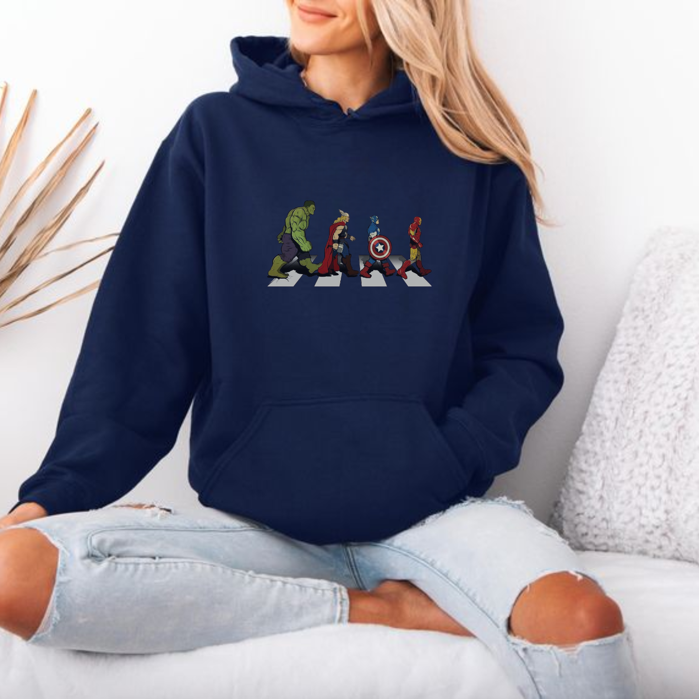 Avengers Abbey Road, Marvel x The Beatles - Hoodie
