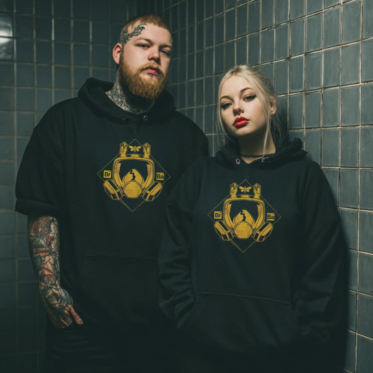 Heisenberg Gas Mask, Breaking Bad - Hoodie - The Fandom Store