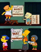 A Vote for Bart is a Vote for Anarchy, The Simpsons - Sweatshirt