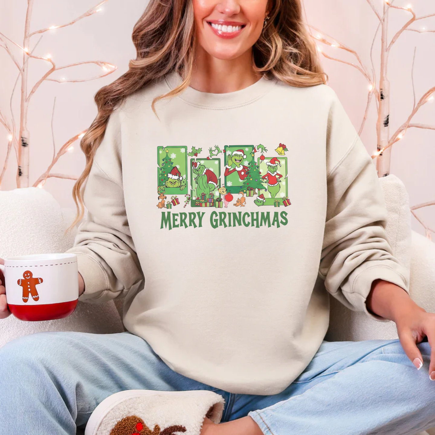 Merry Grinchmas, The Grinch - Sweatshirt