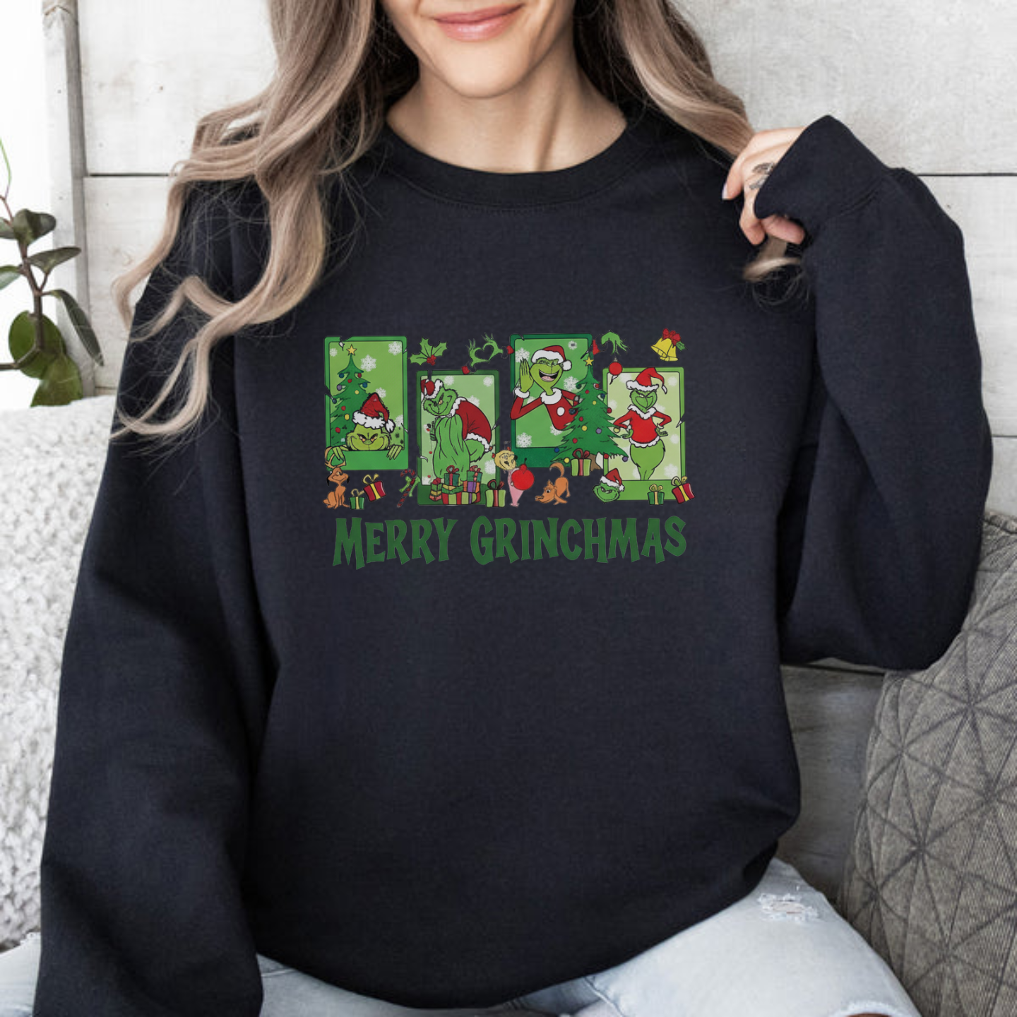Merry Grinchmas, The Grinch - Sweatshirt