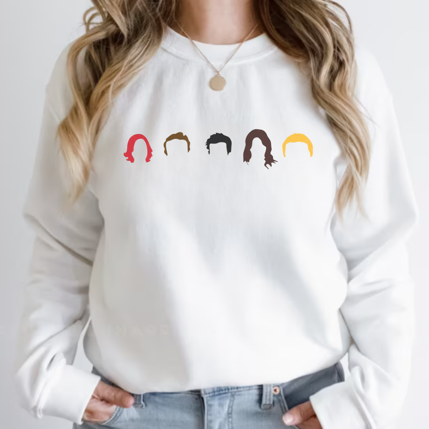 Hair silhouette, How I Met Your Mother - Sweatshirt - The Fandom Store