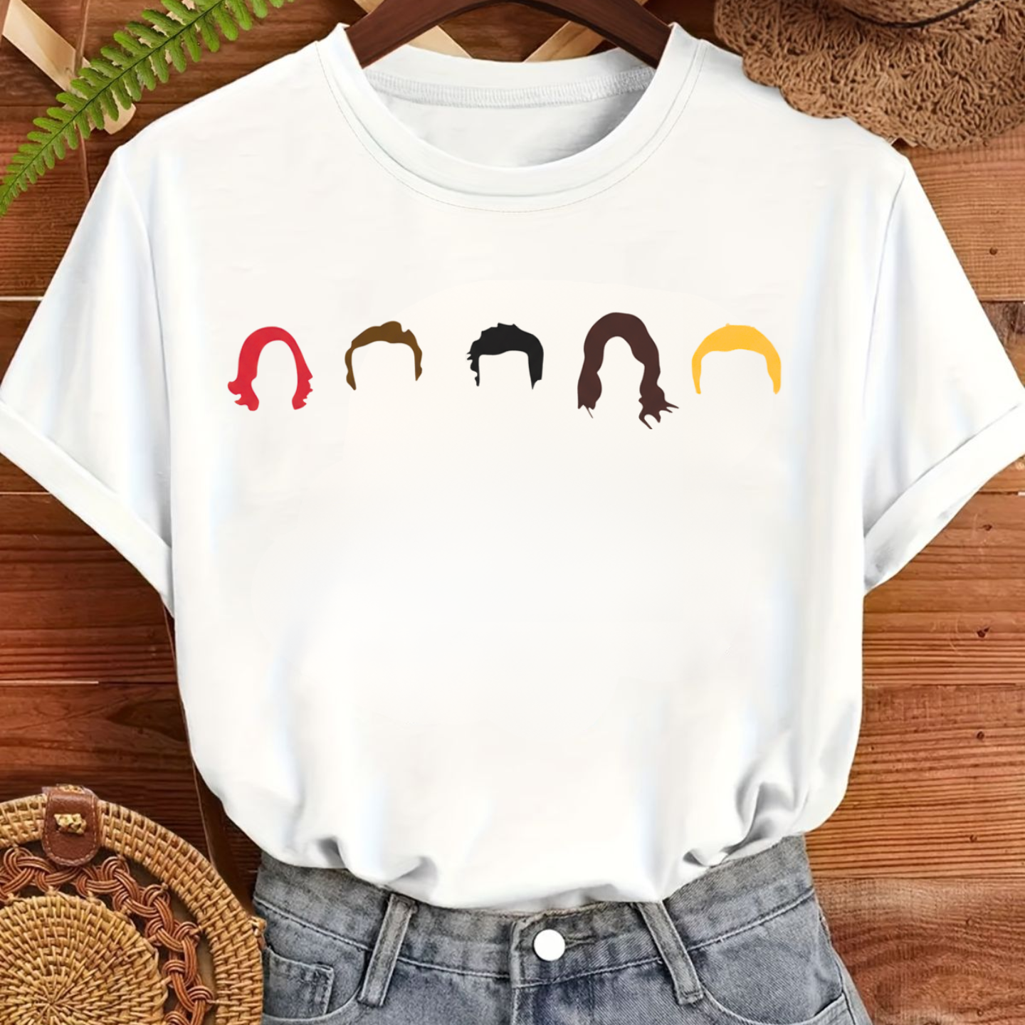 Hair Silhouette, How I Met Your Mother HIMYM - T-Shirt - The Fandom Store