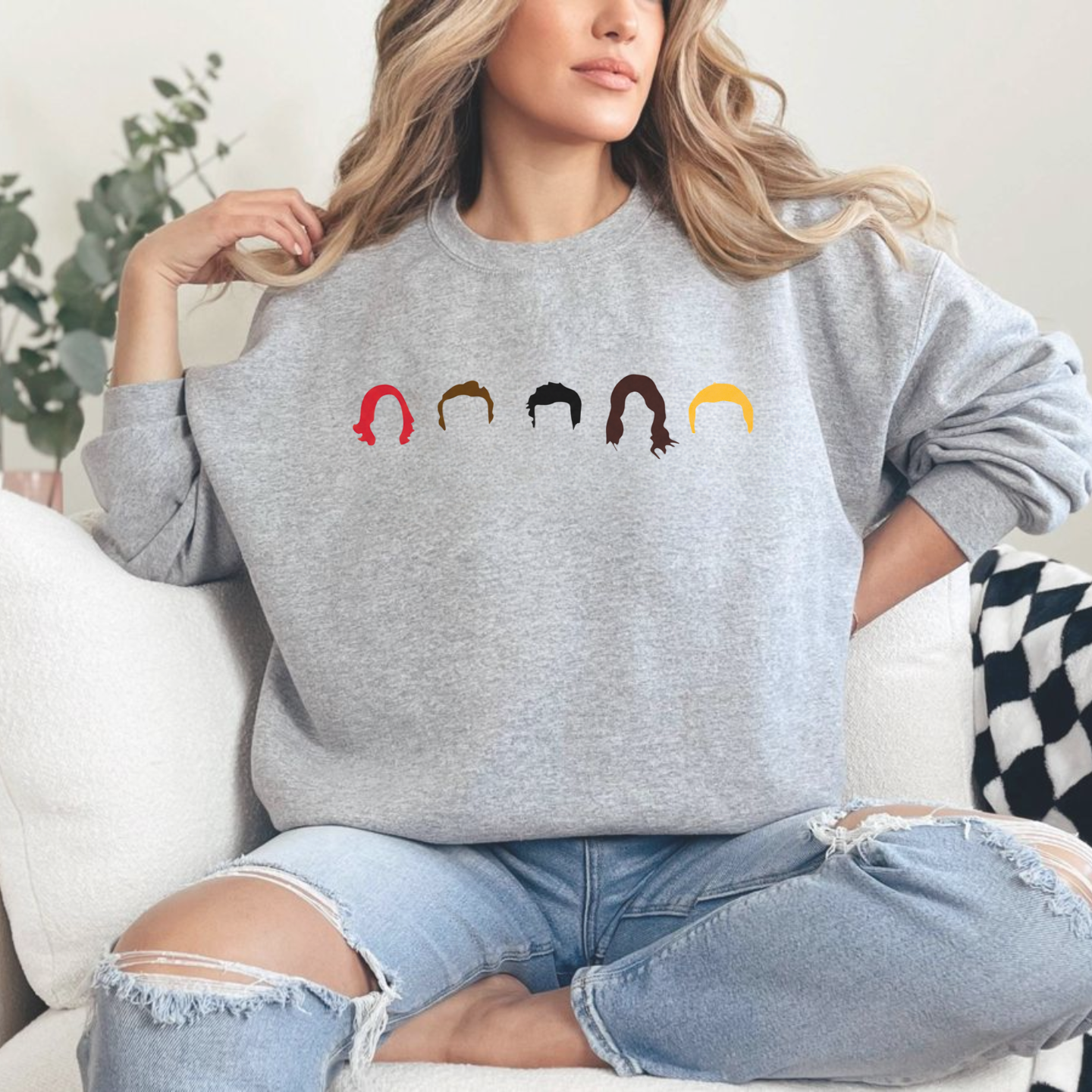 Hair silhouette, How I Met Your Mother - Sweatshirt - The Fandom Store