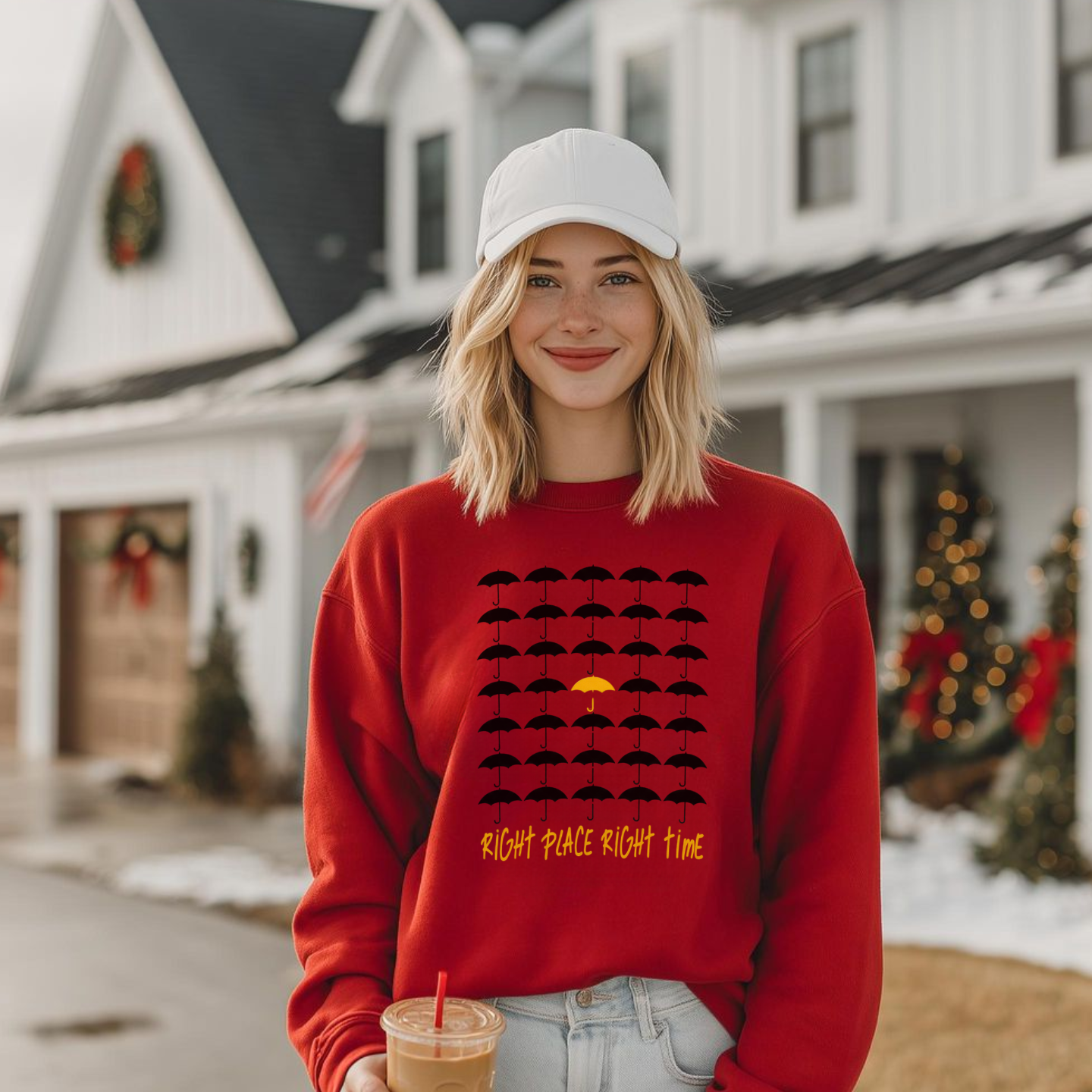 Right Place Right Time, How I Met Your Mother HIMYM - Sweatshirt - The Fandom Store