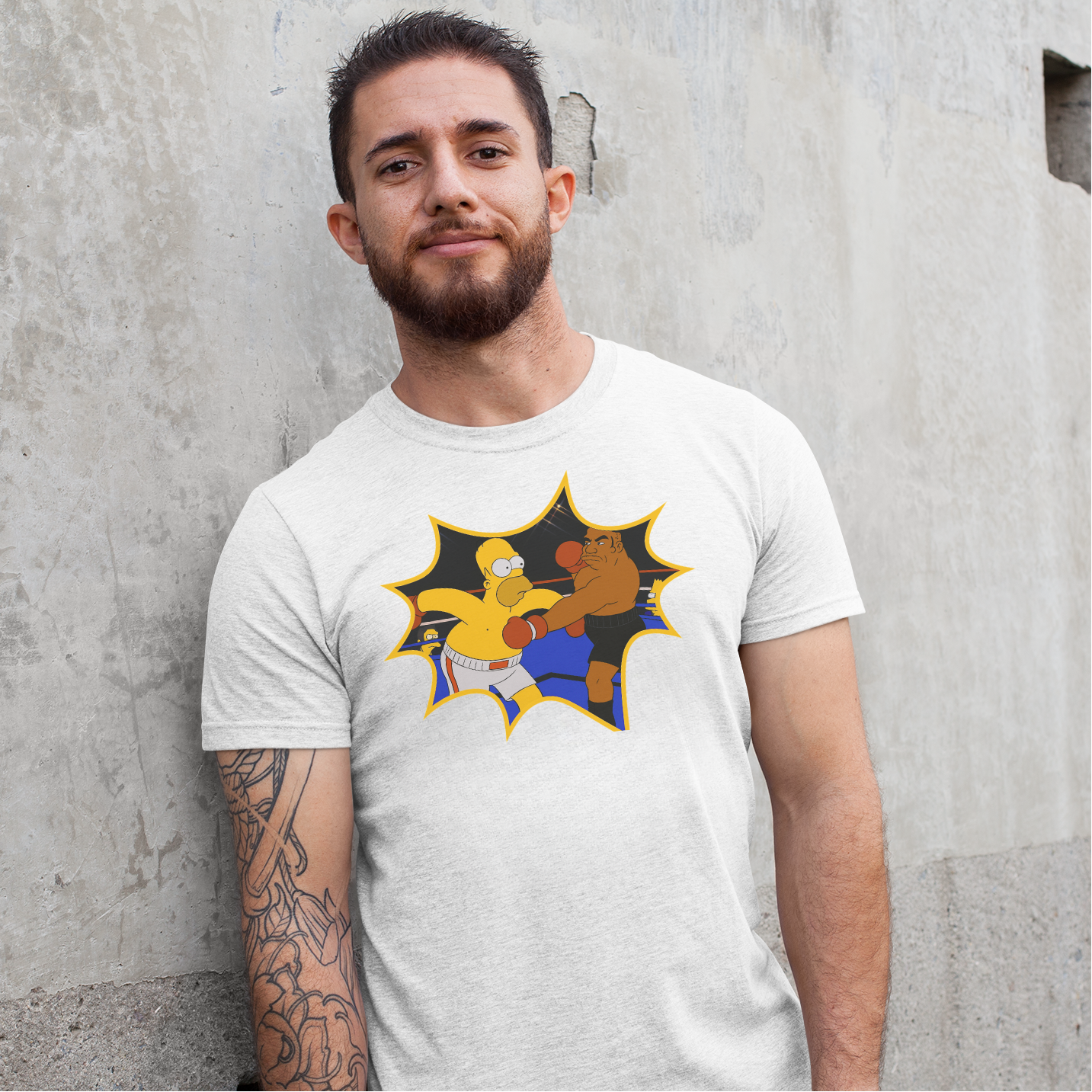 Homer vs Drederick Tatum, The Simpsons - T-Shirt