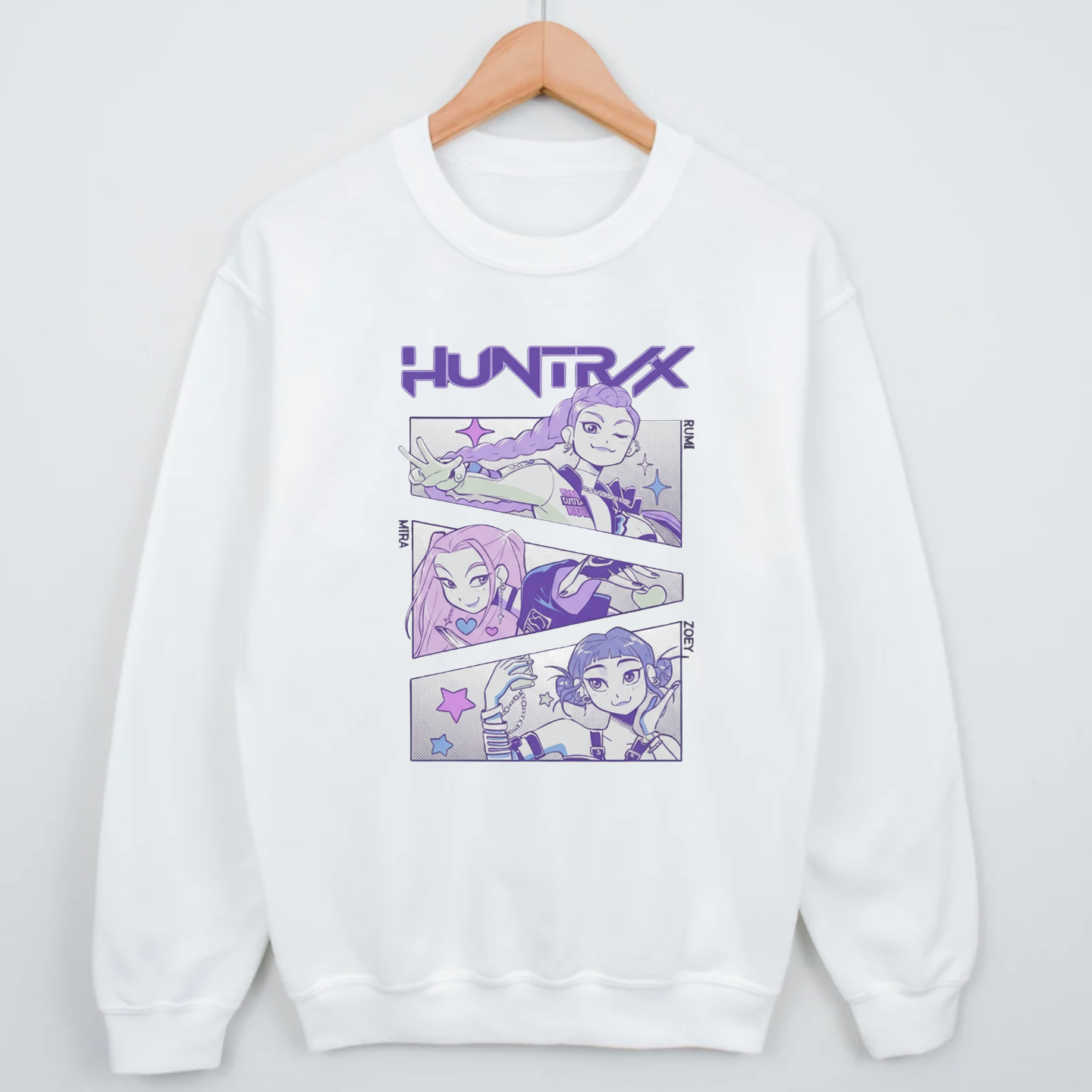 HUNTR/X Band, KPop Demon Hunters - Sweatshirt - The Fandom Store