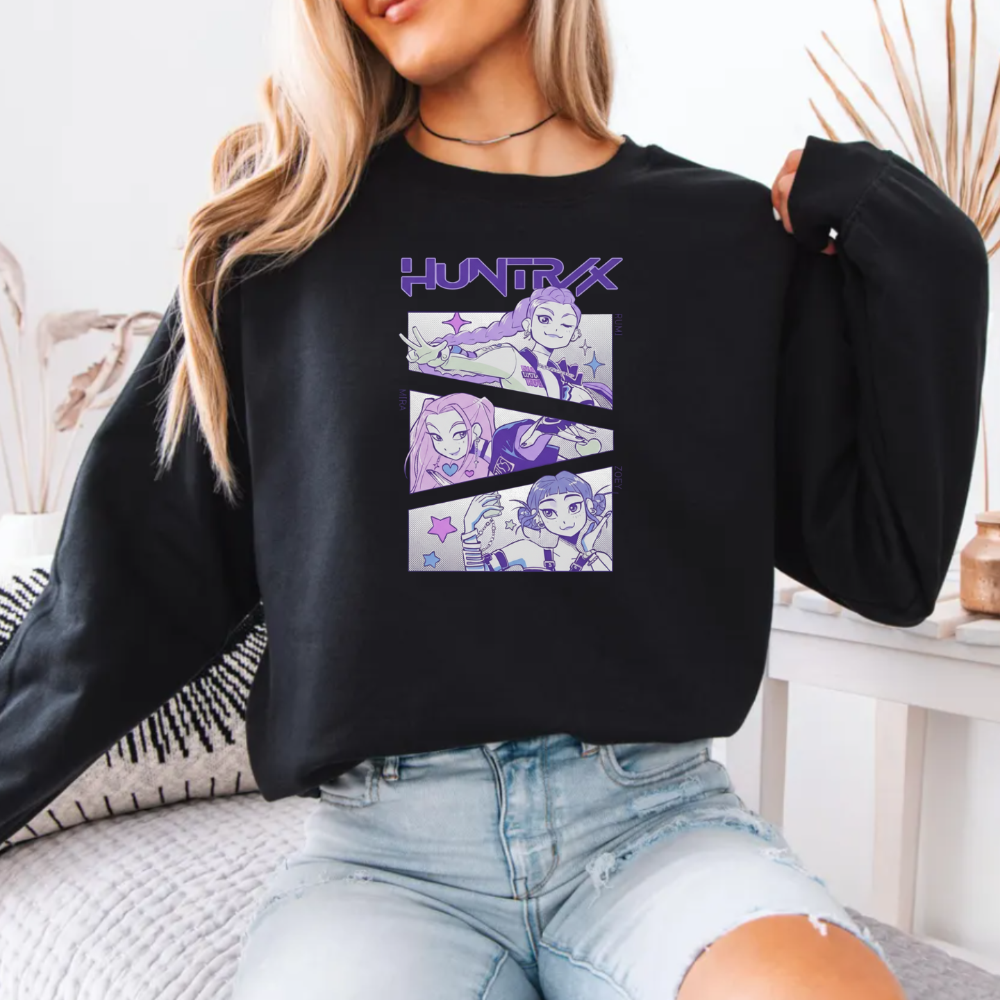 HUNTR/X Band, KPop Demon Hunters - Sweatshirt - The Fandom Store