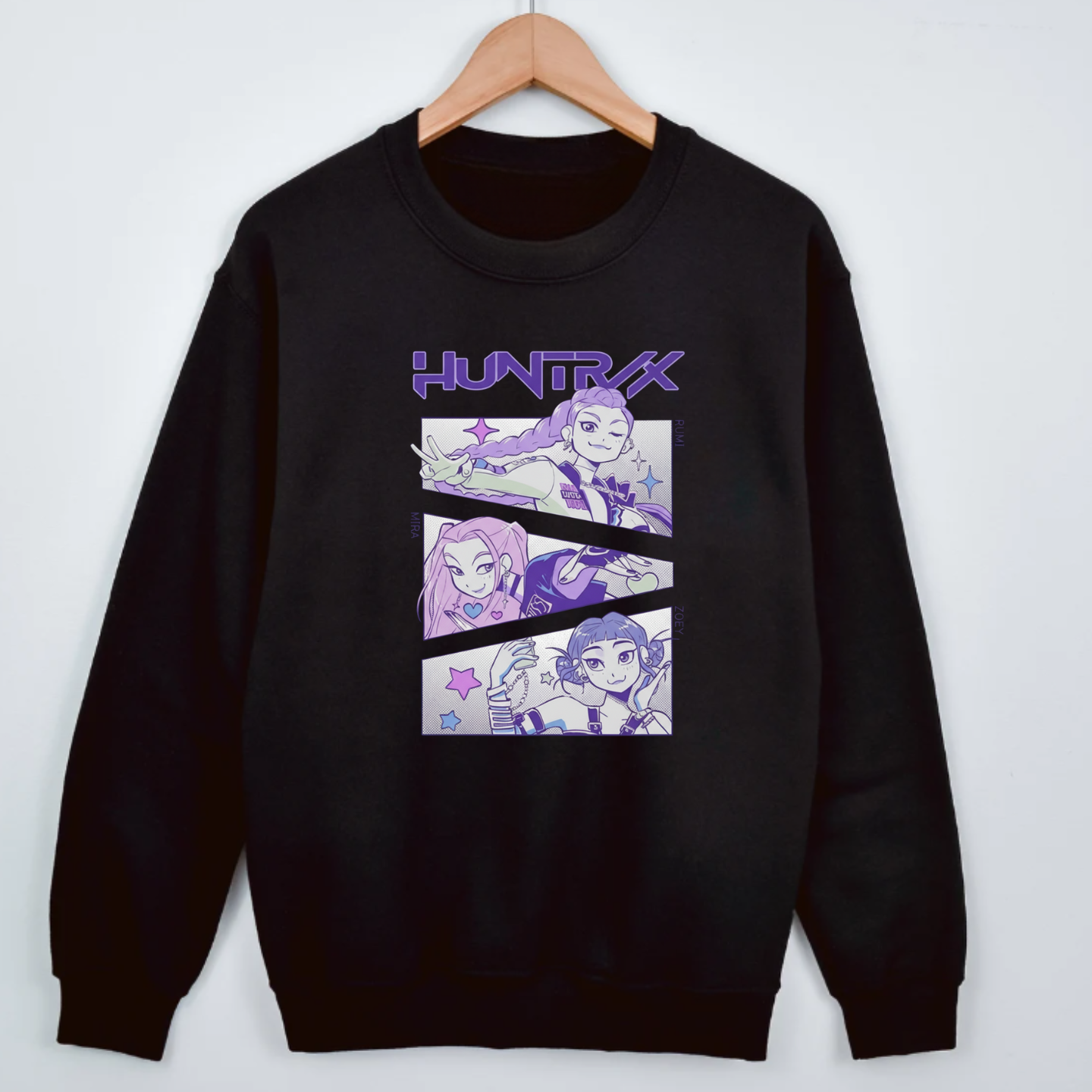 HUNTR/X Band, KPop Demon Hunters - Sweatshirt - The Fandom Store