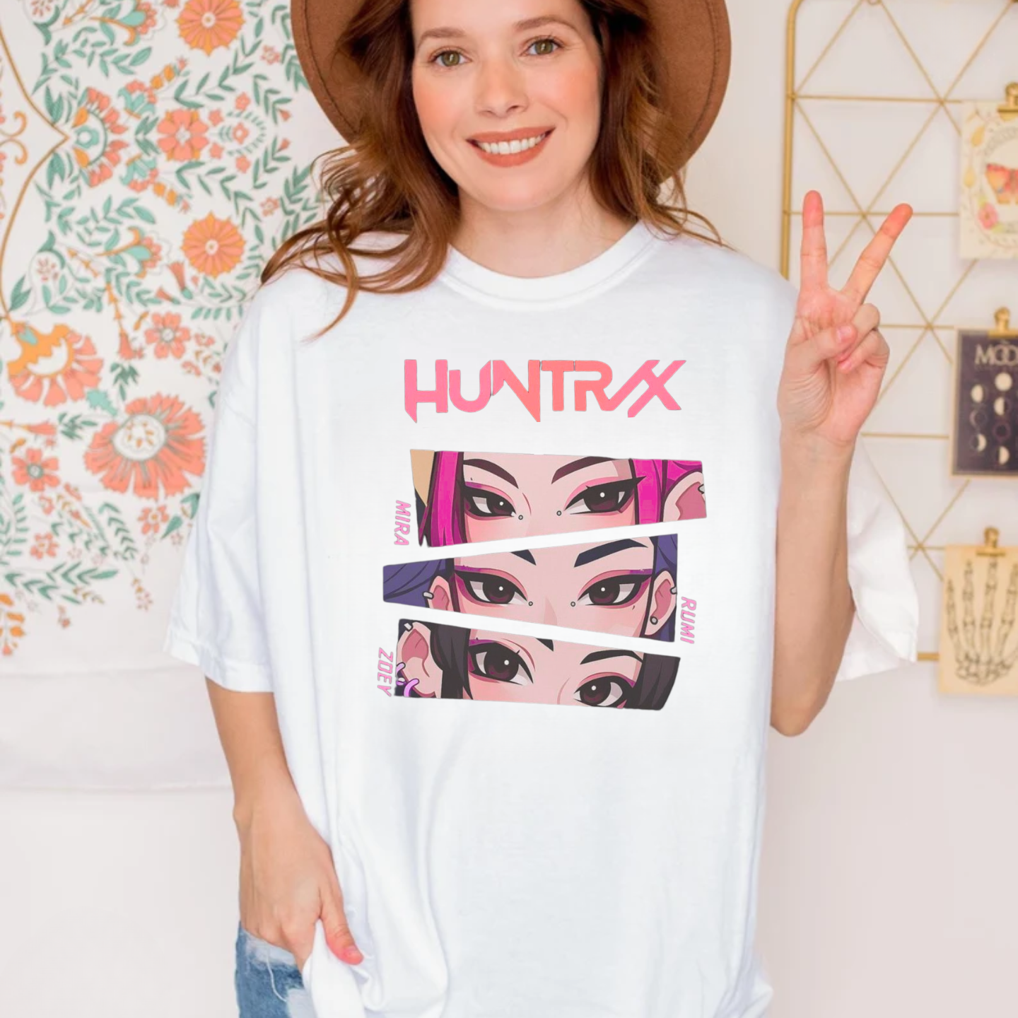 Huntrix Eyes, KPop Demon Hunters - T-Shirt