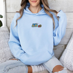 Derpy Tiger Embroidery, KPop Demon Hunters - Hoodie