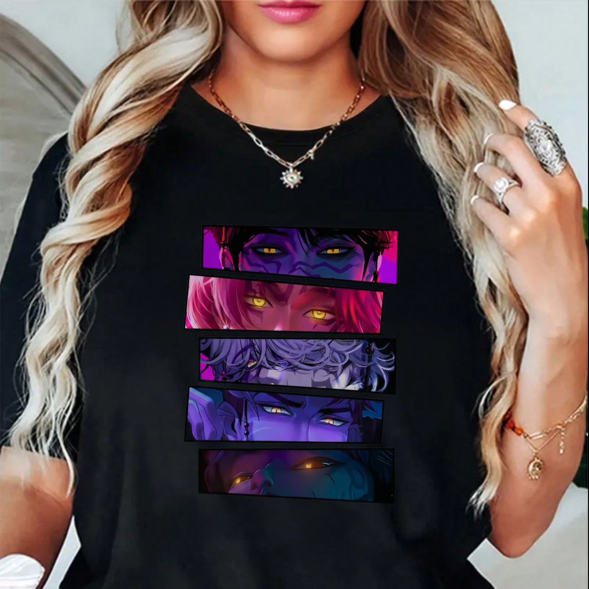 Saja Boys Eyes, KPop Demon Hunters T-Shirt