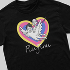 Rumi & Jinu Heart 'Rujinu', KPop Demon Hunters - T-Shirt - The Fandom Store