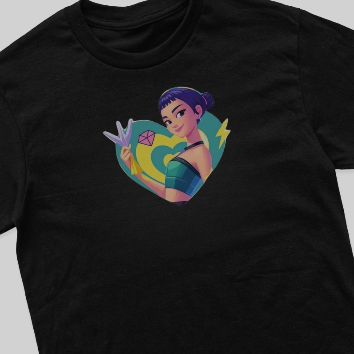 Zoey Heart, KPop Demon Hunters - T-Shirt - The Fandom Store