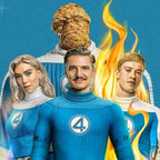 Fantastic Four "4" Logo, Marvel - T-Shirt