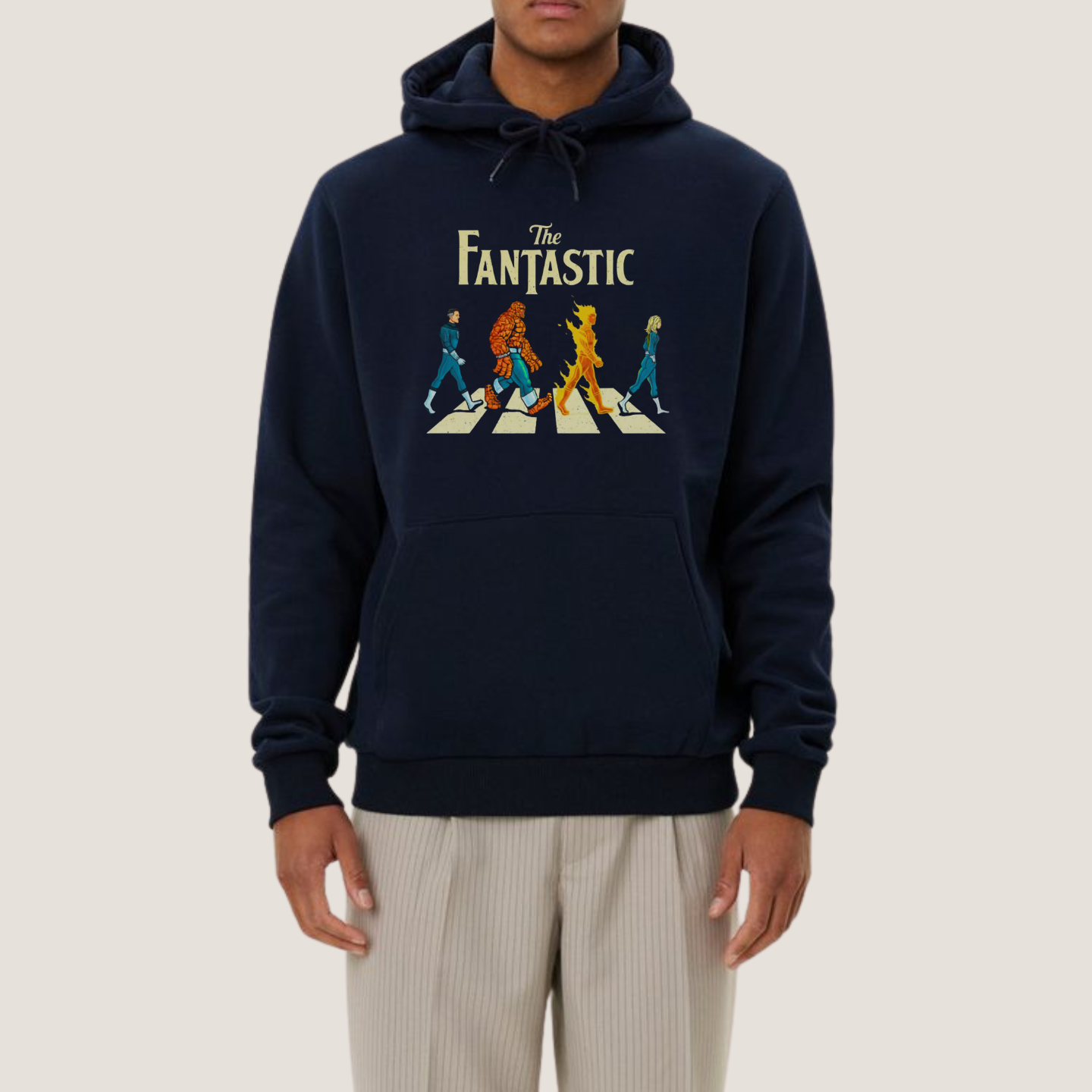 Abbey Road, Fantastic Four x The Beatles - Hoodie - The Fandom Store