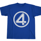 Fantastic Four "4" Logo, Marvel - T-Shirt - The Fandom Store