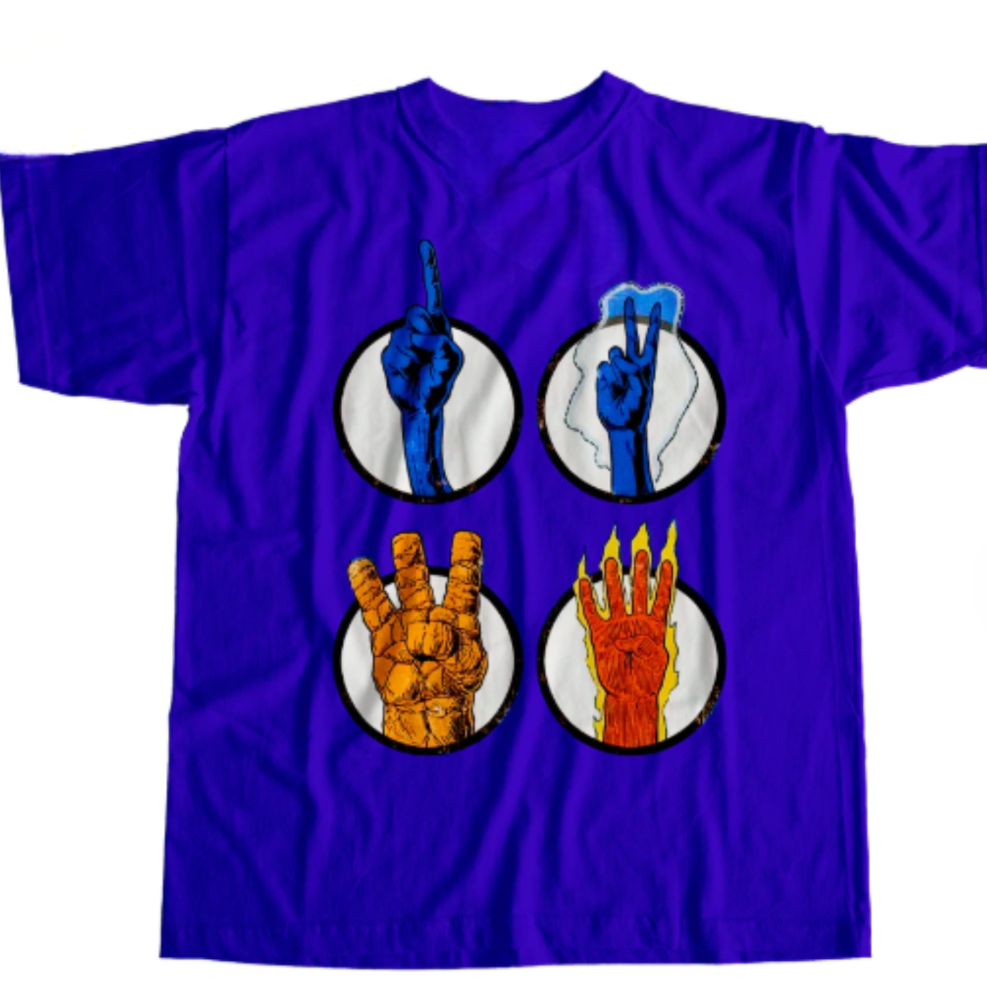 Powers Hands, Fantastic Four T-Shirt - The Fandom Store