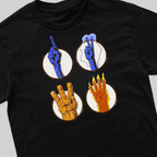Powers Hands, Fantastic Four T-Shirt - The Fandom Store