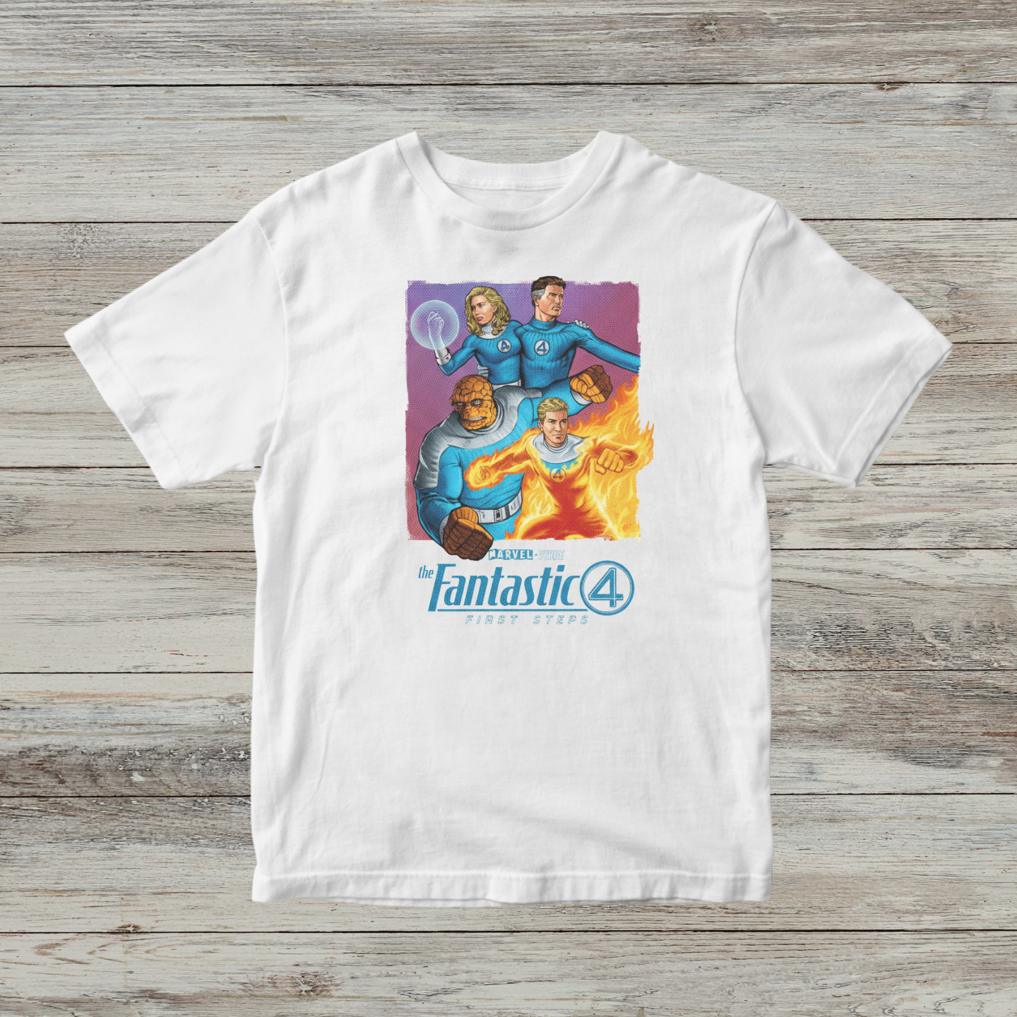 First Steps Poster, Fantastic Four - T-Shirt - The Fandom Store