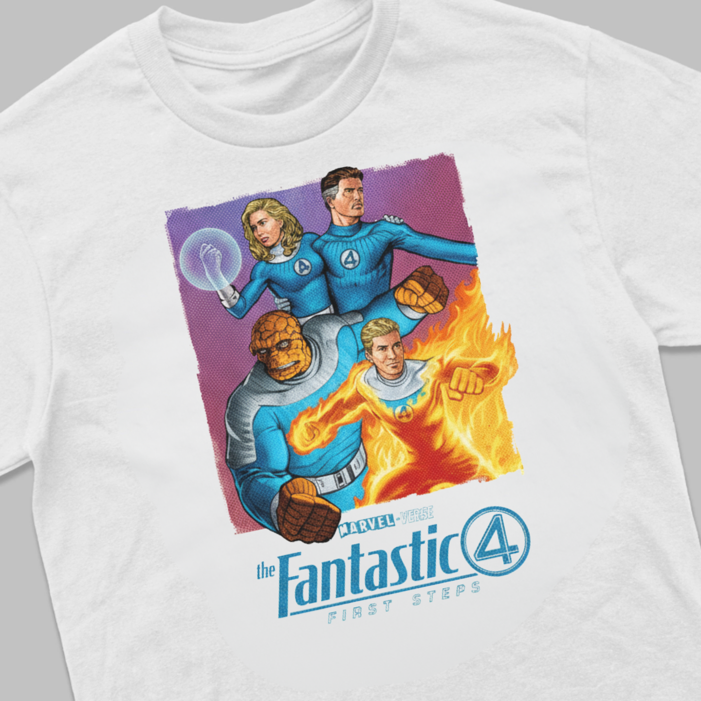 First Steps Poster, Fantastic Four - T-Shirt - The Fandom Store