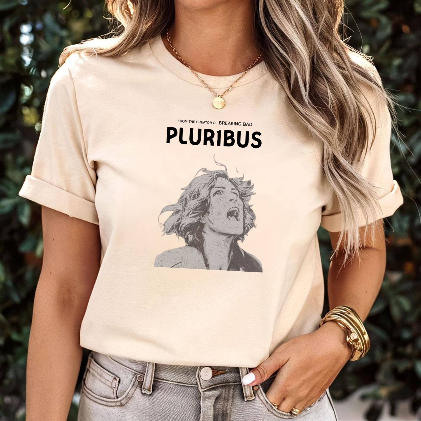 Poster Pluribus Style - T-Shirt