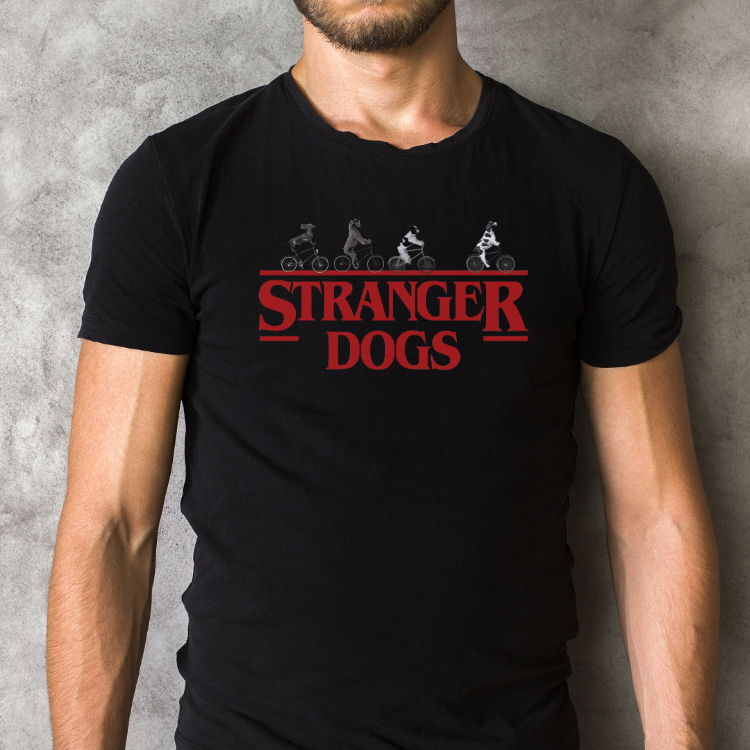 Stranger Dogs, Stranger Things - T-Shirt - The Fandom Store