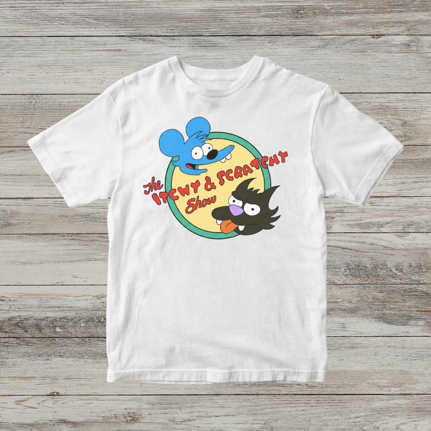 The Itchy & Scratchy Show, The Simpsons - T-Shirt - The Fandom Store
