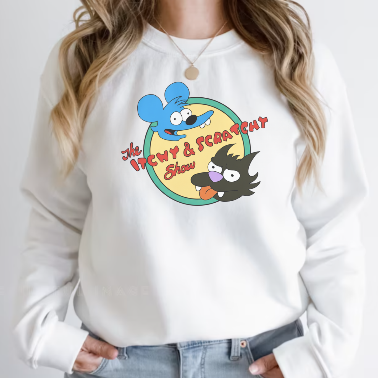 The Itchy & Scratchy Show, The Simpsons - Sweatshirt - The Fandom Store