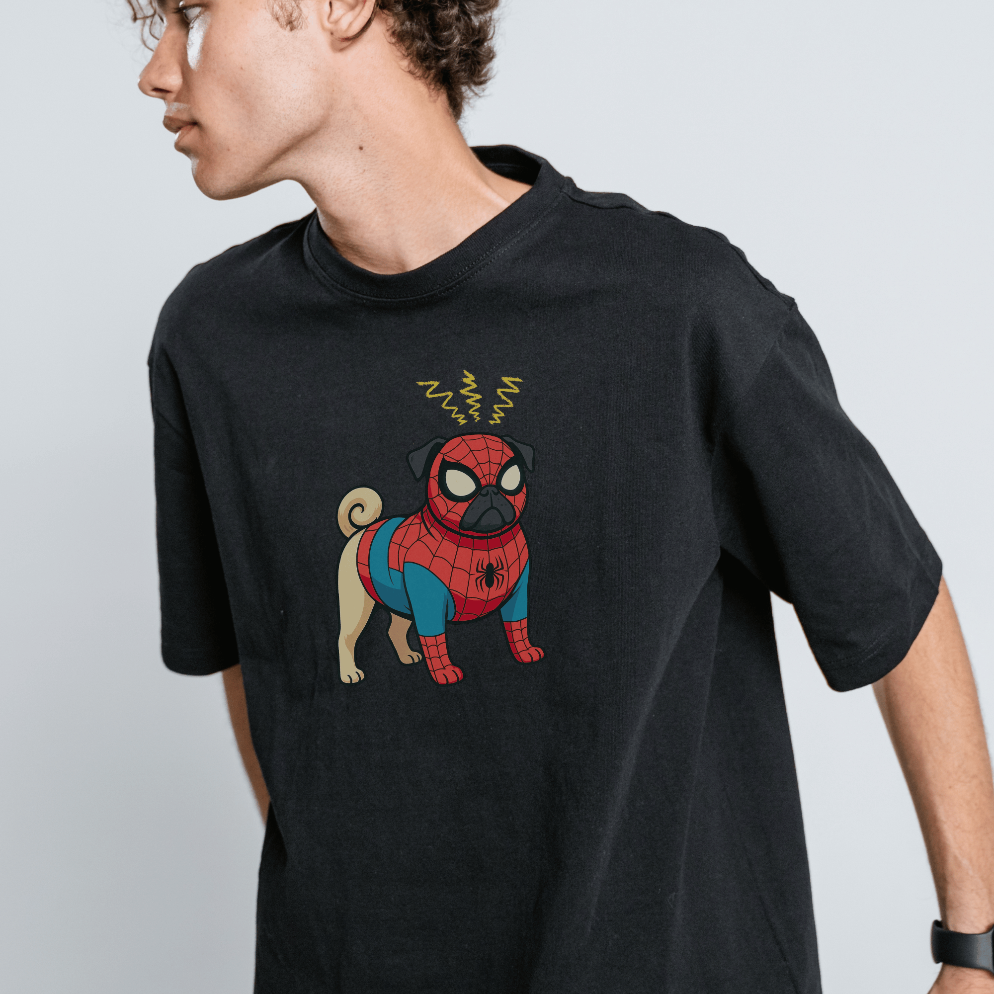 Spider-Pug, Spiderman T-Shirt