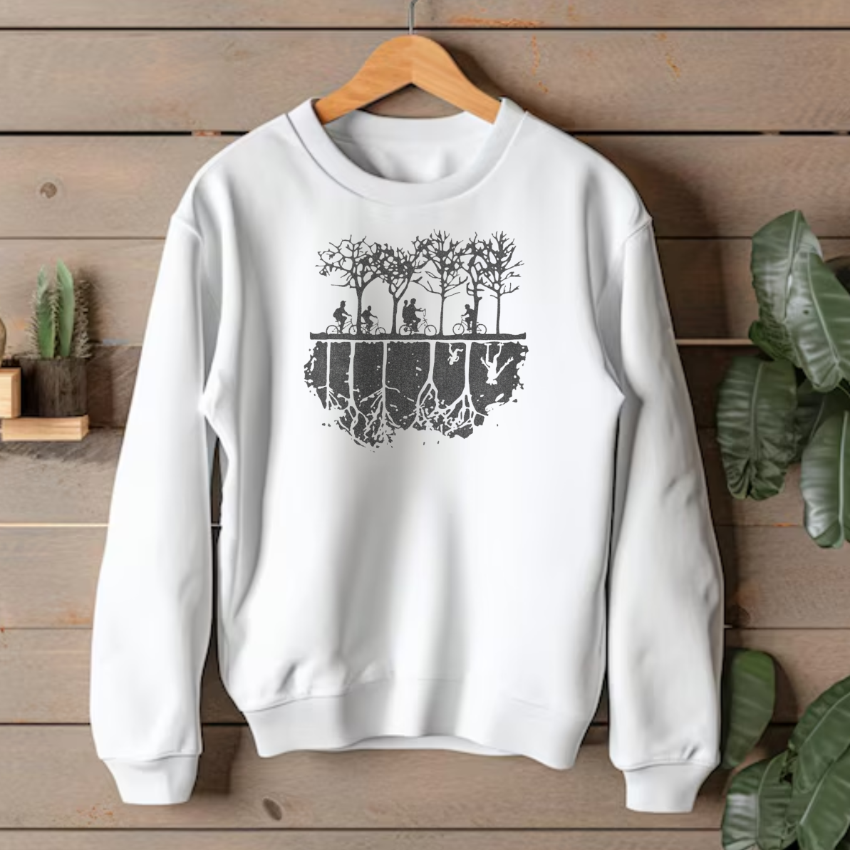 The Other Site Upside Down Bikes, Stranger Things - Sweartshirt